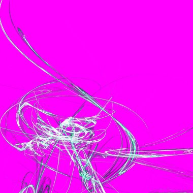 Fantezi kaotik renkli fraktal desen. Soyut Fraktal şekiller. 3D render resimde arka plan veya duvar kağıdı