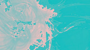 Fantezi kaotik renkli fraktal desen. Soyut Fraktal şekiller. 3D render resimde arka plan veya duvar kağıdı