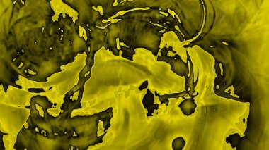 Fantezi kaotik renkli fraktal desen. Soyut Fraktal şekiller. 3D render resimde arka plan veya duvar kağıdı