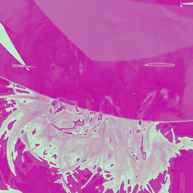 Fantezi kaotik renkli fraktal desen. Soyut Fraktal şekiller. 3D render resimde arka plan veya duvar kağıdı