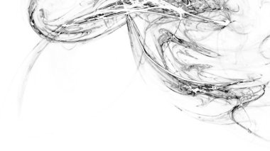 Fantezi kaotik renkli fraktal desen. Soyut Fraktal şekiller. 3D render resimde arka plan veya duvar kağıdı