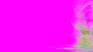 Fantezi kaotik renkli fraktal desen. Soyut Fraktal şekiller. 3D render resimde arka plan veya duvar kağıdı