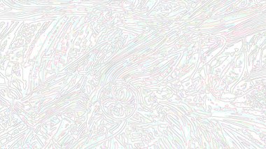 Fantezi kaotik renkli fraktal desen. Soyut Fraktal şekiller. 3D render resimde arka plan veya duvar kağıdı