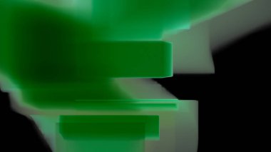 Fantezi kaotik renkli fraktal desen. Soyut Fraktal şekiller. 3D render resimde arka plan veya duvar kağıdı