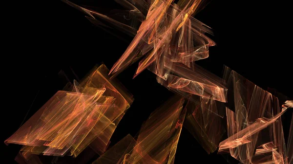 Fantasy chaotyczne Fraktal kolorowy wzór. Abstrakcja Fraktal kształty. 3D renderowania tła ilustracji lub tapeta Obrazy Stockowe bez tantiem