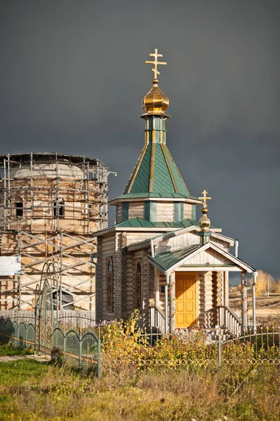 The restoration of churches in Russia 8444. — Stock Photo, Image