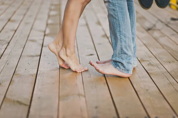 Kiss the girl and the guy 6550. — Stock Photo, Image