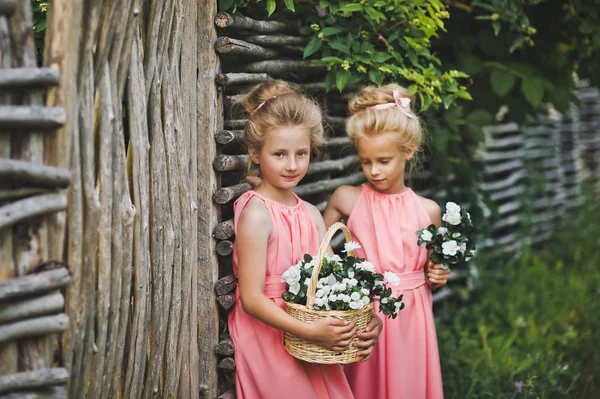 Çocuk Köyü hedges 6605 yürüyüş. — Stok fotoğraf