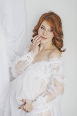 Şeffaf Bayan sabahlık modeli 6848.