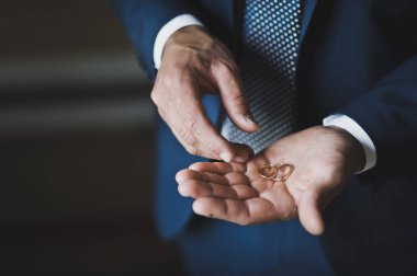 Erkek el ile nikah yüzükleri 7444.