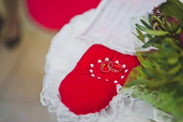 Os detalhes da decoração do salão para a celebração 79 — Fotografia de Stock