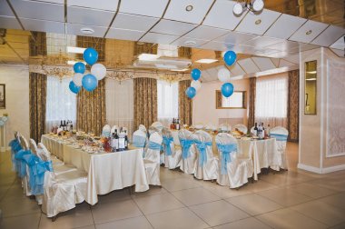 Ziyafet salonu düğün 736 için iç.