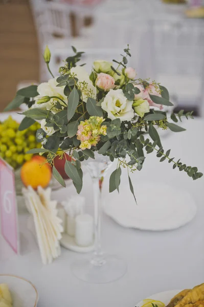 Elementen van decoratie van de feestzaal in de vorm van een boetiek — Stockfoto