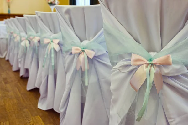 sandalye düğün dekore edilmiş