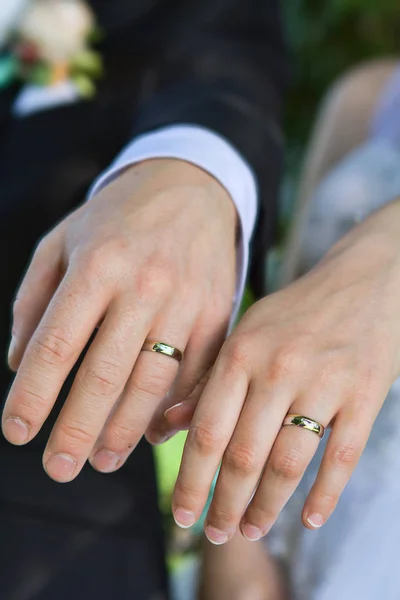 Alyans eller üzerinde