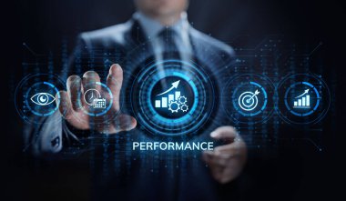 KPI anahtar performans göstergesi optimizasyon iş ve sanayi sürecini artırdı.
