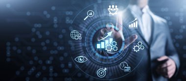 KPI anahtar performans göstergesi optimizasyon iş ve sanayi sürecini artırdı.