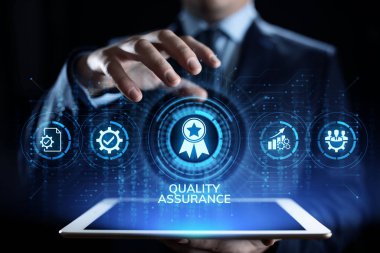 Kalite güvencesi, Garanti, Standartlar, ISO sertifikası ve standartlaştırma konsepti.