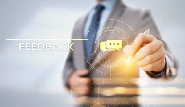 Feedback Customer satisfaction review testimonials service business concept. — Stock Photo, Image