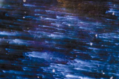 Abstract space travel illustration using ICM