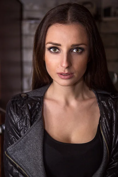 bir sokak kız portre