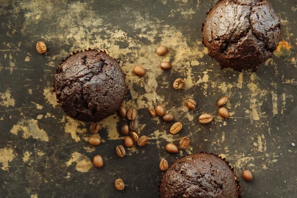 Muffin con café —  Fotos de Stock