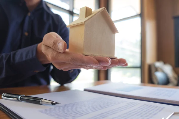 Contrato de compra de hipotecas Empréstimos hipotecários para garantia tipo La — Fotografia de Stock