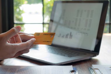 Kredi kartı, alışveriş, online alışveriş. Kredi kartı girişi. 