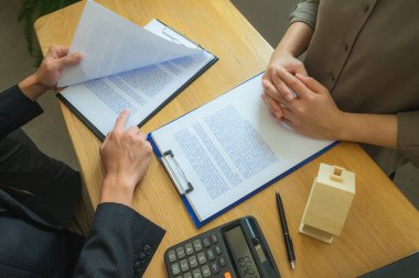Loans, contracting to buy a home or borrowing money for a home p