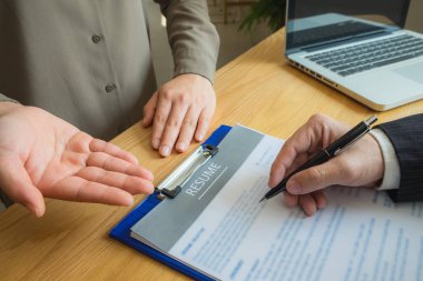 Applying for self-introduction through a portfolio, resume, resu