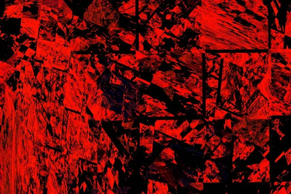 ランダムな赤いオブジェクト デザインの抽象的な背景 ポスター Web カード等に適しています — ストック写真