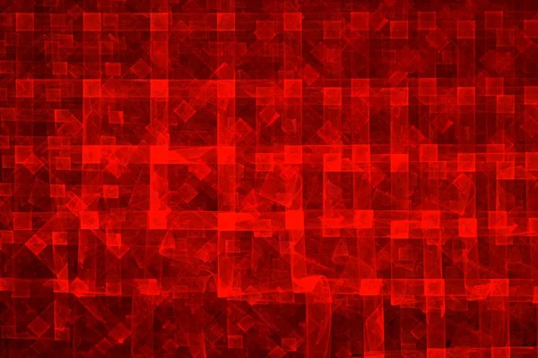Wunderschön Schwarze Abstrakte Formen Vor Rotem Hintergrund Hintergrund Für Design — Stockfoto