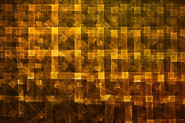 Goldgrund Mit Verschiedenen Abstrakten Objekten Schön Gefärbt Geeignet Für Tapeten — Stockfoto