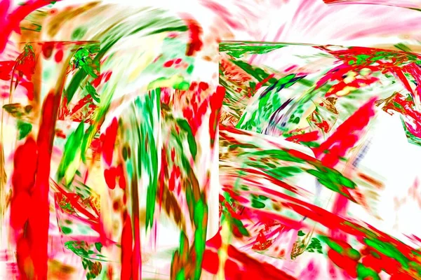 Романтический Случайный Красочный Фрактальный Узор Тема Абстрактного Фона Фрактальных Форм — стоковое фото