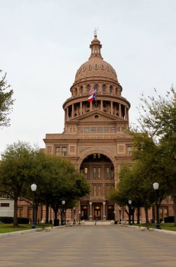 Teksas eyalet başkenti Austin'de bina