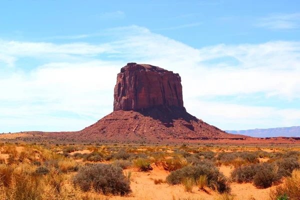 Butte Merrick Distintivo Mundialmente Famoso Monument Valley Arizona Eua — Fotografia de Stock