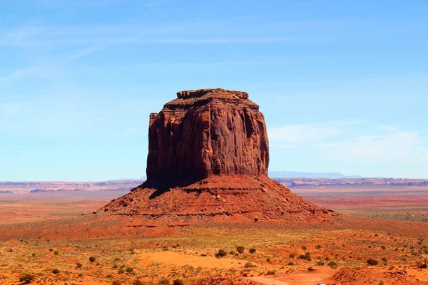 Butte Merrick Distintivo Mundialmente Famoso Monument Valley Arizona Eua — Fotografia de Stock