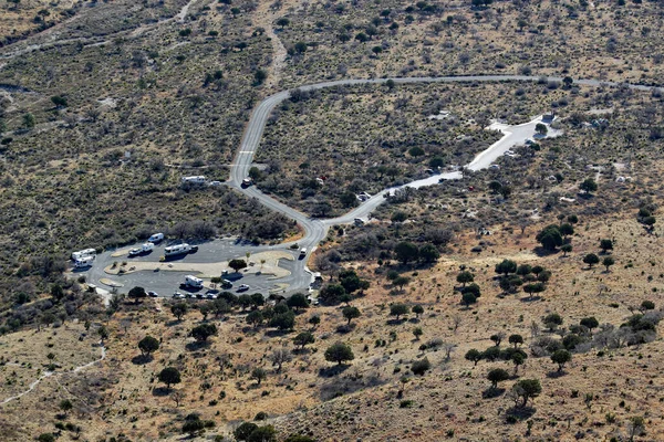 Blick Auf Den Zeltplatz Guadalupe Mountains Nationalpark — Stockfoto