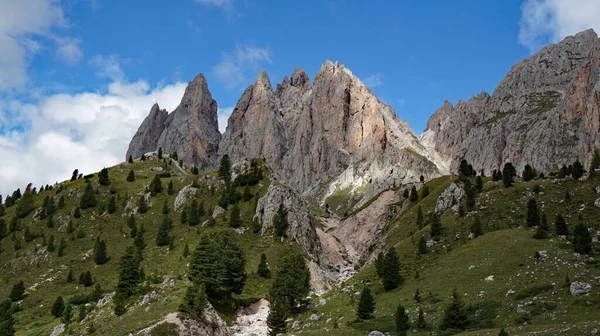 Wonderful Distinctive Mountains Dolomites — Stock Photo, Image