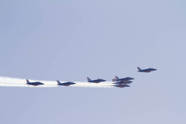 Pilots of Patrouille de France clipart