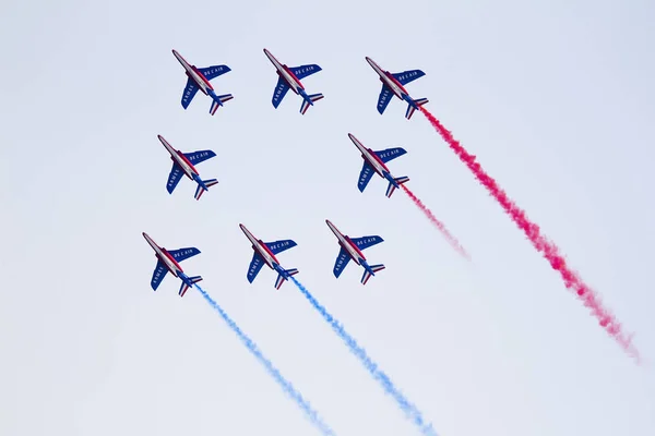 Patrouille ・ ド ・ フランスのパイロット — ストック写真