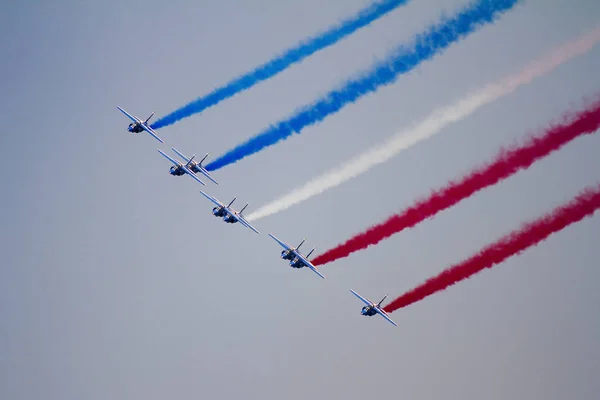 Pilots of Patrouille de France — Stock Photo, Image