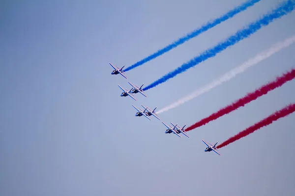 Patrouille ・ ド ・ フランスのパイロット — ストック写真