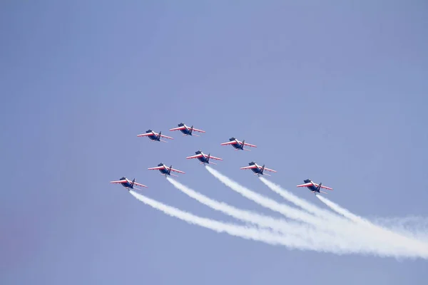 Piloti di Patrouille de France — Foto Stock