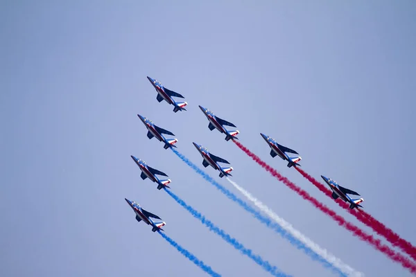 Pilotlar, Patrouille de France — Stok fotoğraf