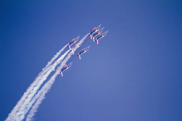 Pilots of Patrouille de France — Stock Photo, Image