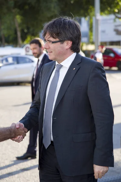 Carles Puigdemont, President av Generalitat i Katalonien — Stockfoto