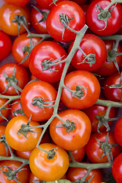 在市场中一些红色的西红柿 — 图库照片
