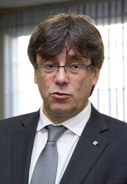 Carles puigdemont, präsident der generalitat von katalonien — Stockfoto