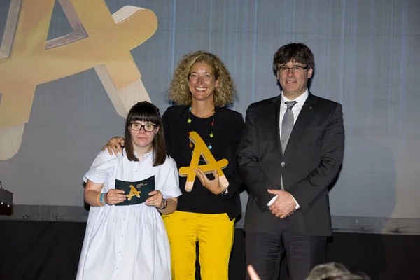 Anna Vives cerimônia de premiação — Fotografia de Stock